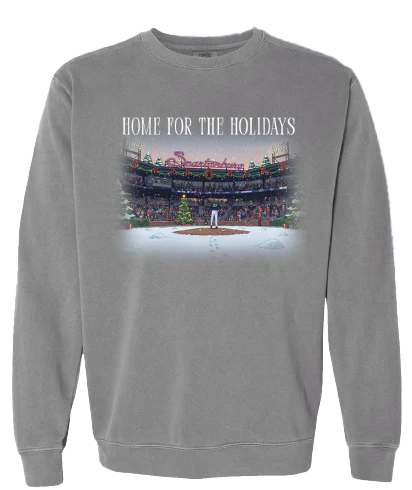 Adult Grey Holiday Comfort Colors Sweatshirt