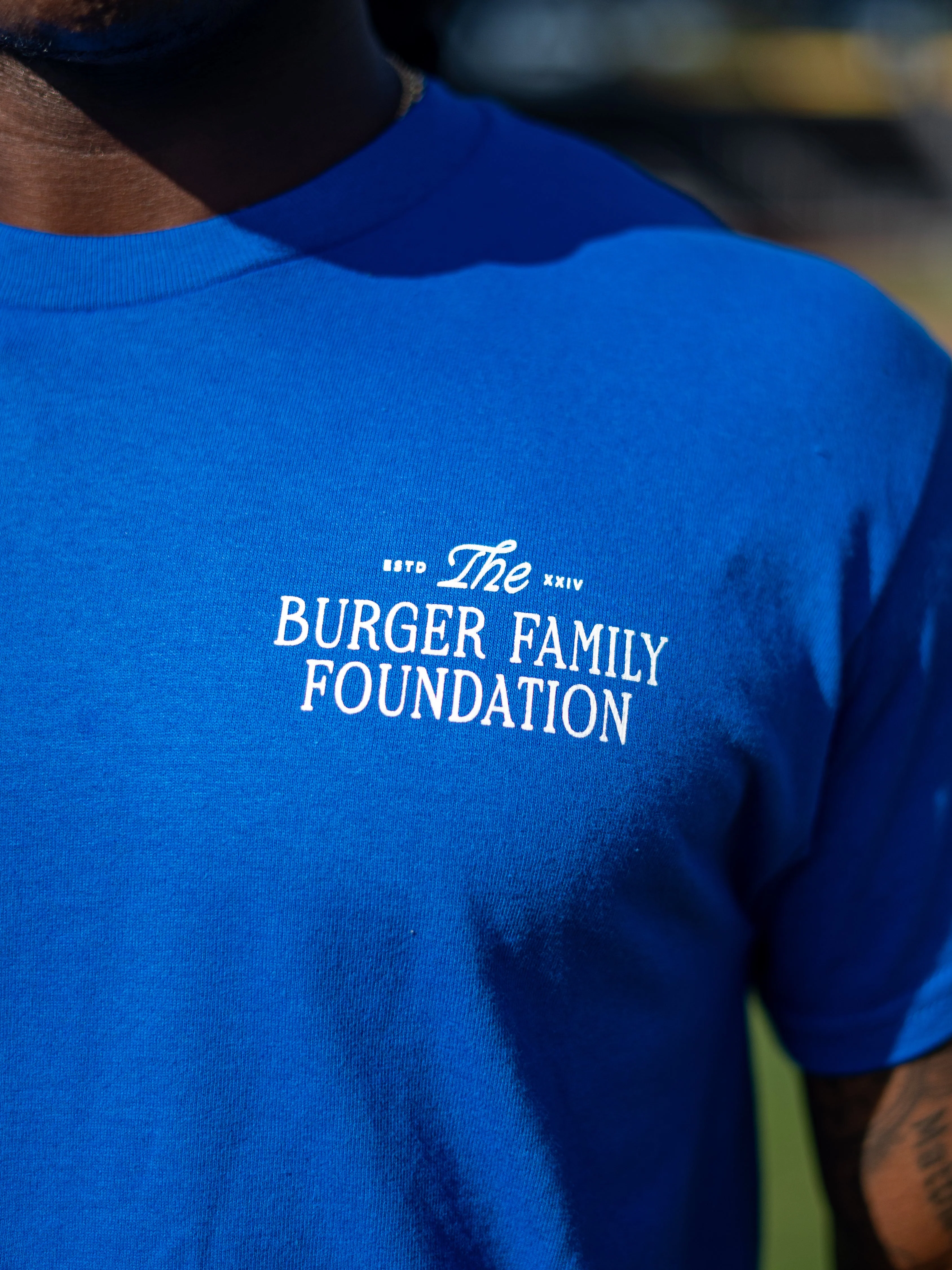 Adult Blue Baseball Is For Everyone Tee - Image 2