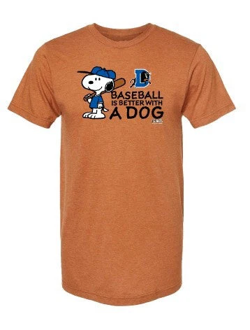 Durham Bulls Snoopy Better With Tee