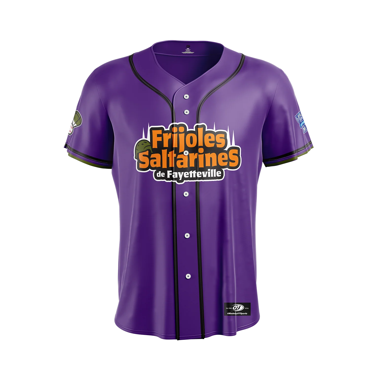 Fayetteville Woodpeckers OT Sports Frijoles Saltarines Replica Jersey