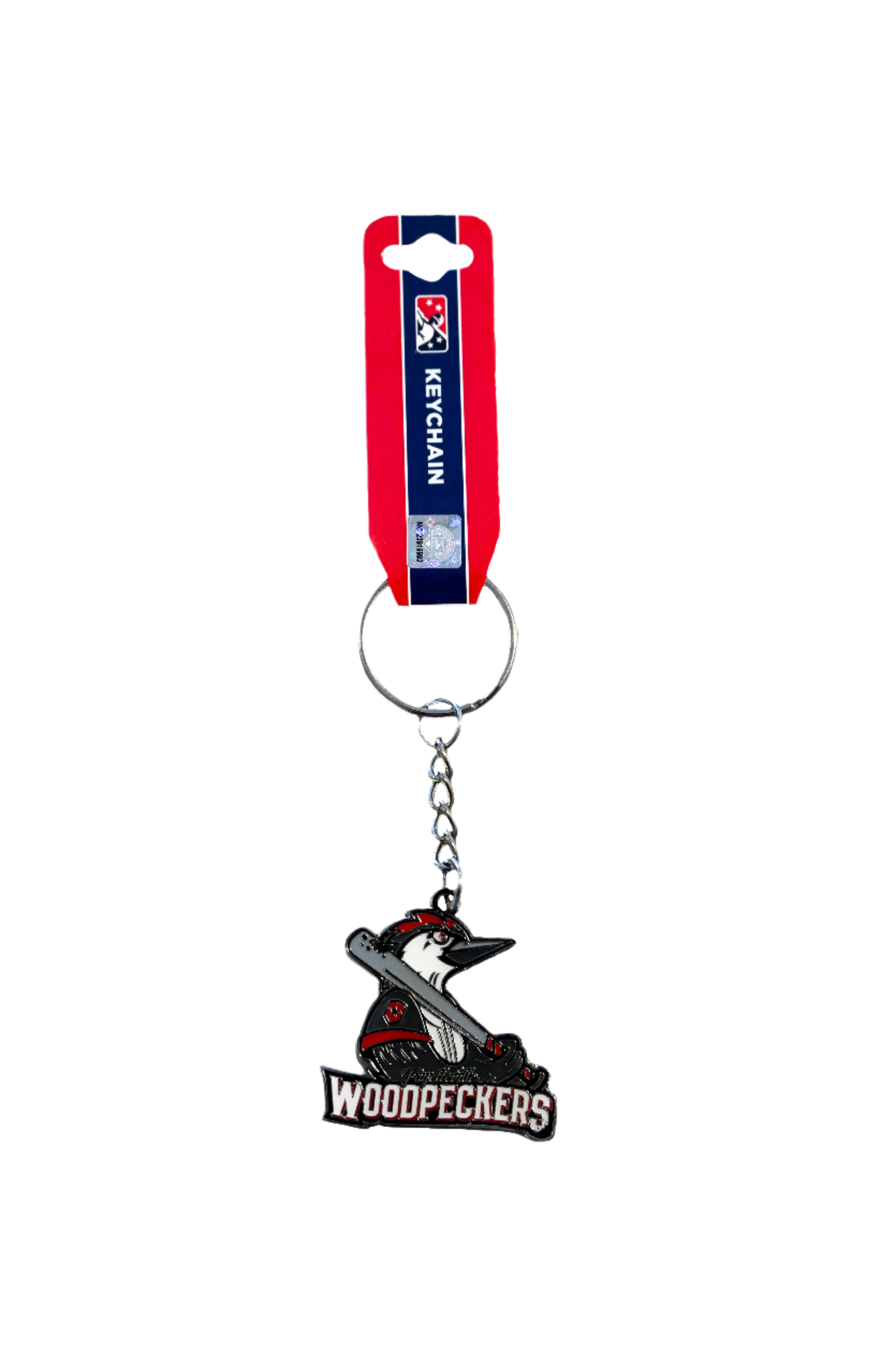 Fayetteville Woodpeckers PSG Primary Logo Keychain