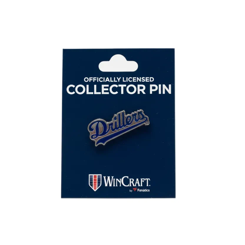 Tulsa Drillers Primary Logo Lapel Pin