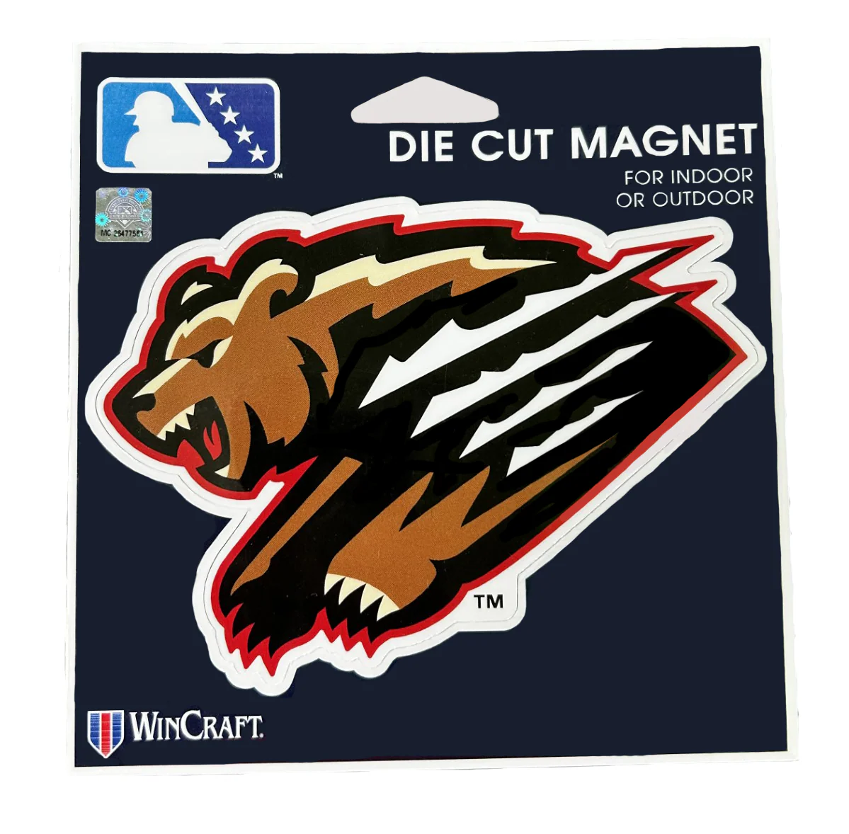 Fresno Grizzlies Primary Logo Magnet