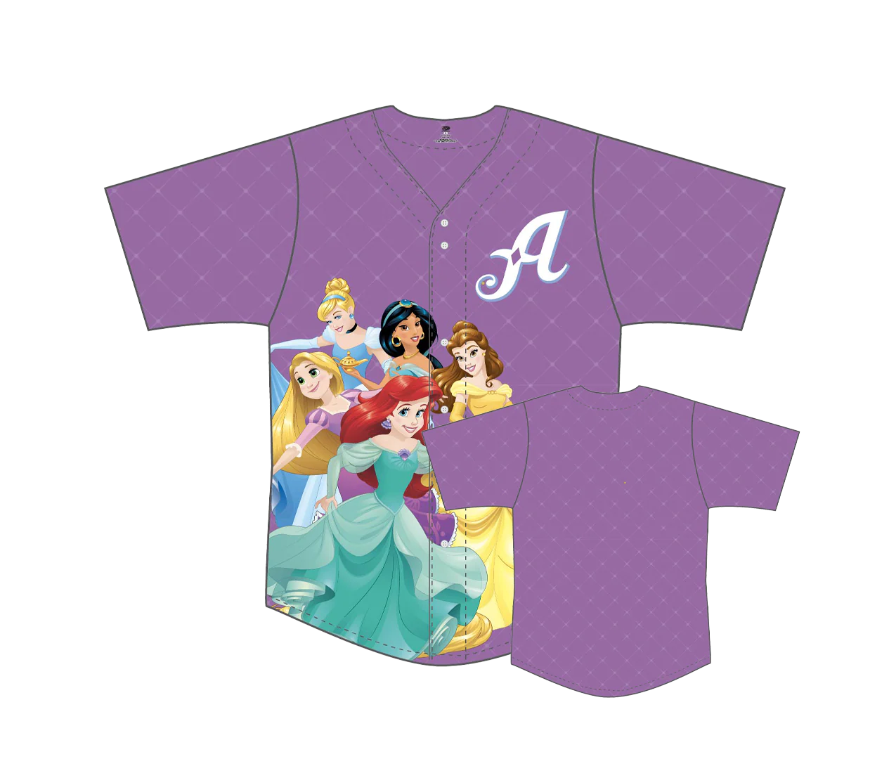 Reno Aces OT Sports Adult Princess Theme Night #2 Purple Jersey