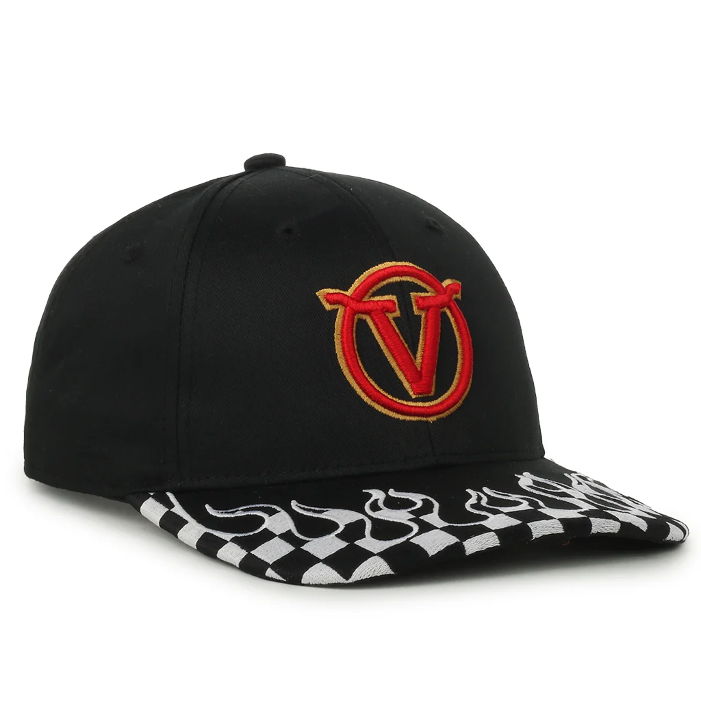 Racecar Checkered Flag Hat - Image 2