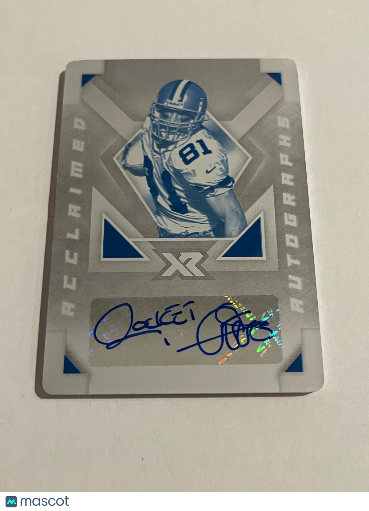Raghib Ismail 2020 Panini XR Acclaimed Autographs