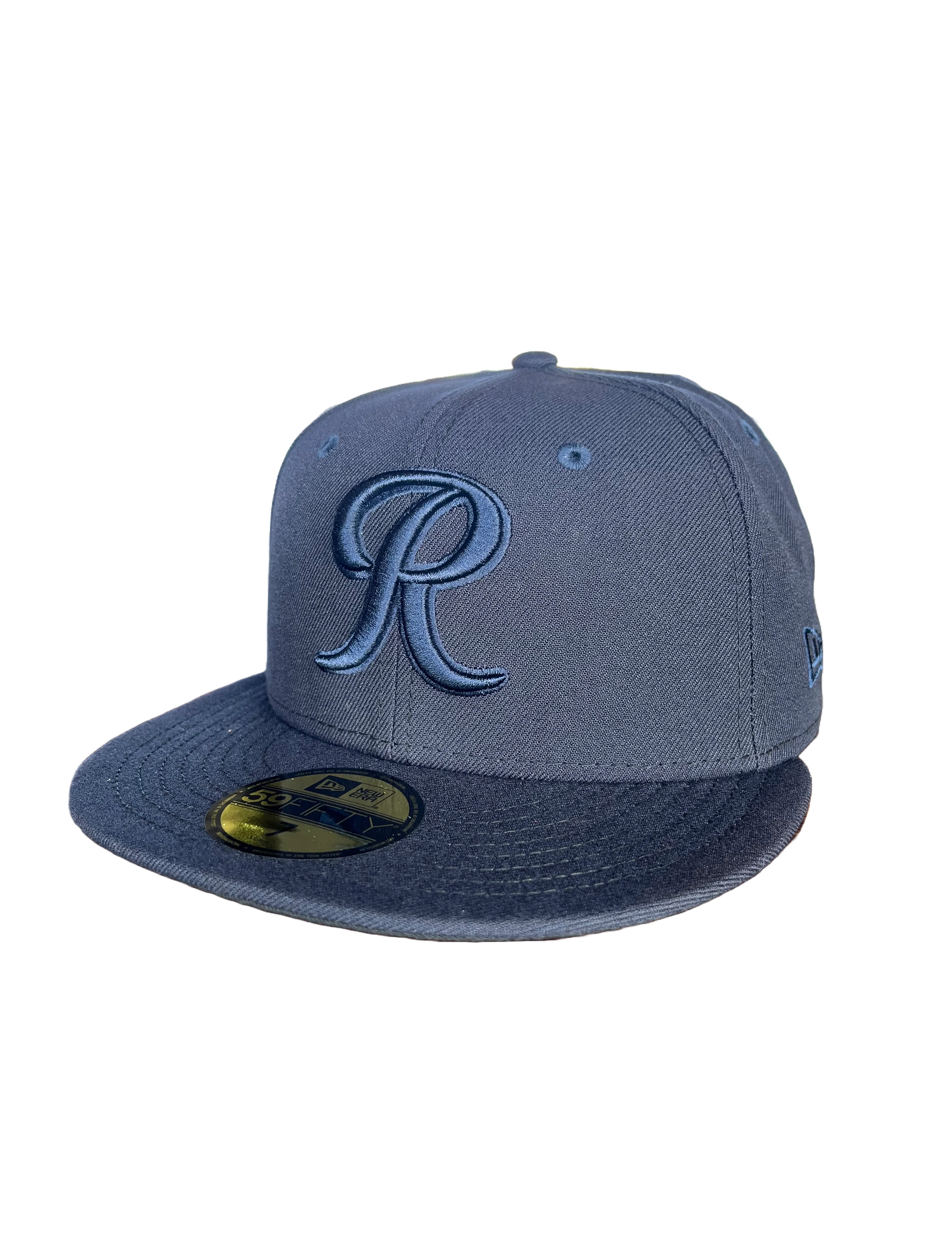 Tacoma Rainiers New Era 59Fifty Navy Tonal R Cap