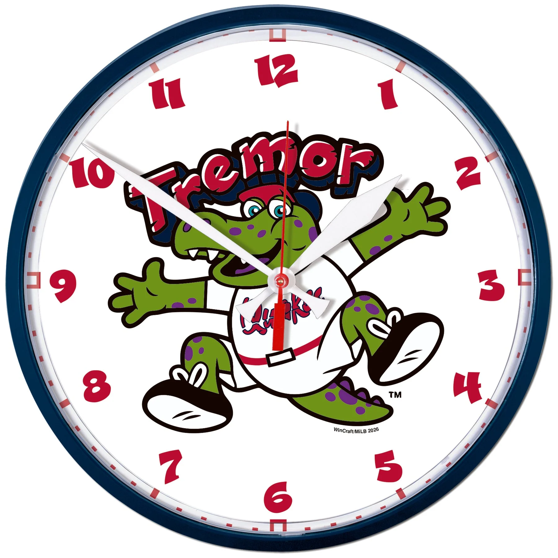 Rancho Cucamonga Quakes 12" Tremor Clock
