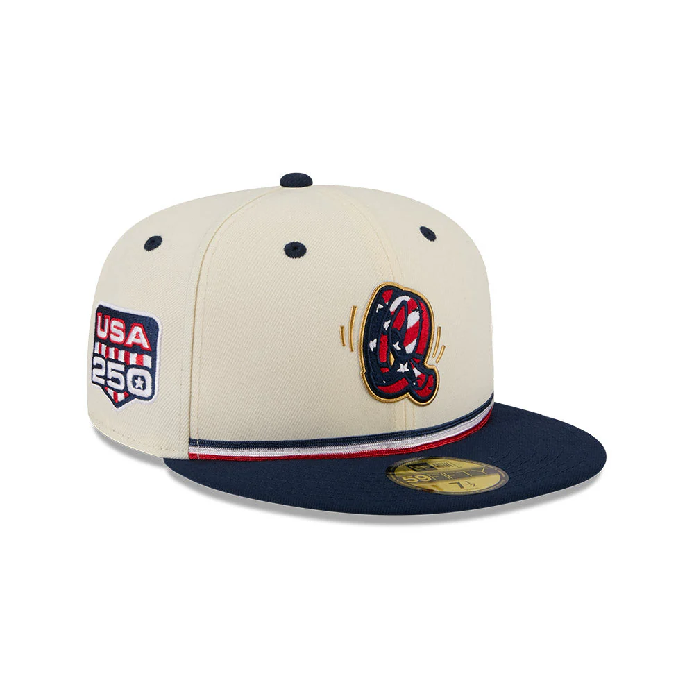 Rancho Cucamonga Quakes Caps-2026 Stars and Stripes 59Fifty - Image 2