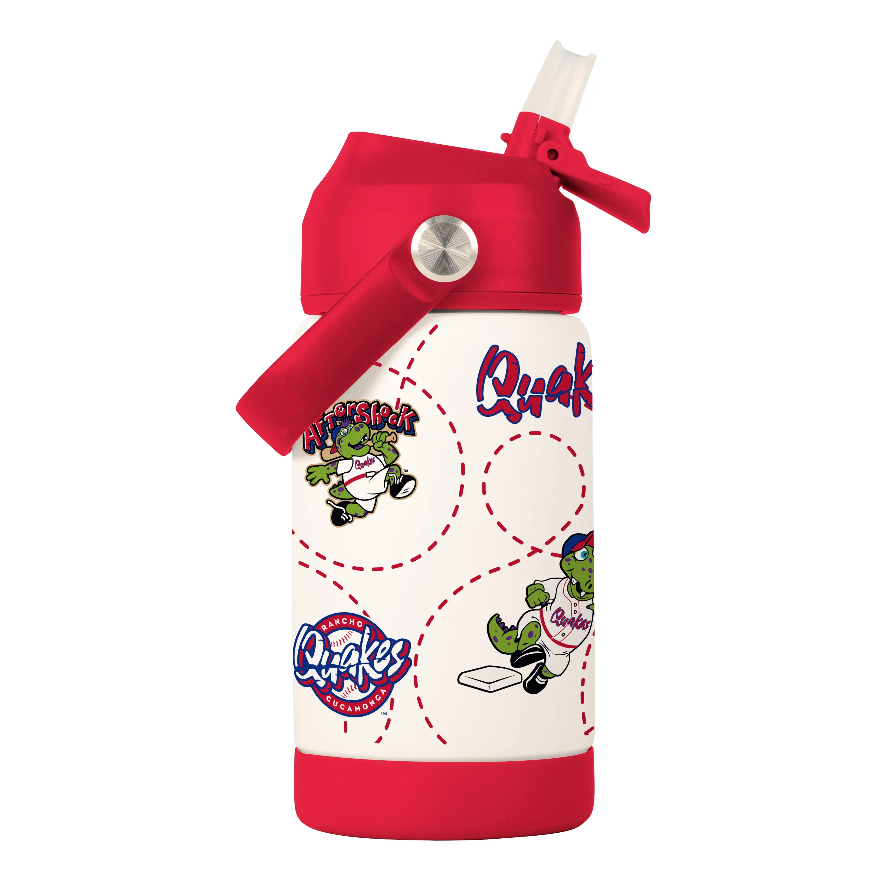 Rancho Cucamonga Quakes Drinkware- 12oz Kids Bottle