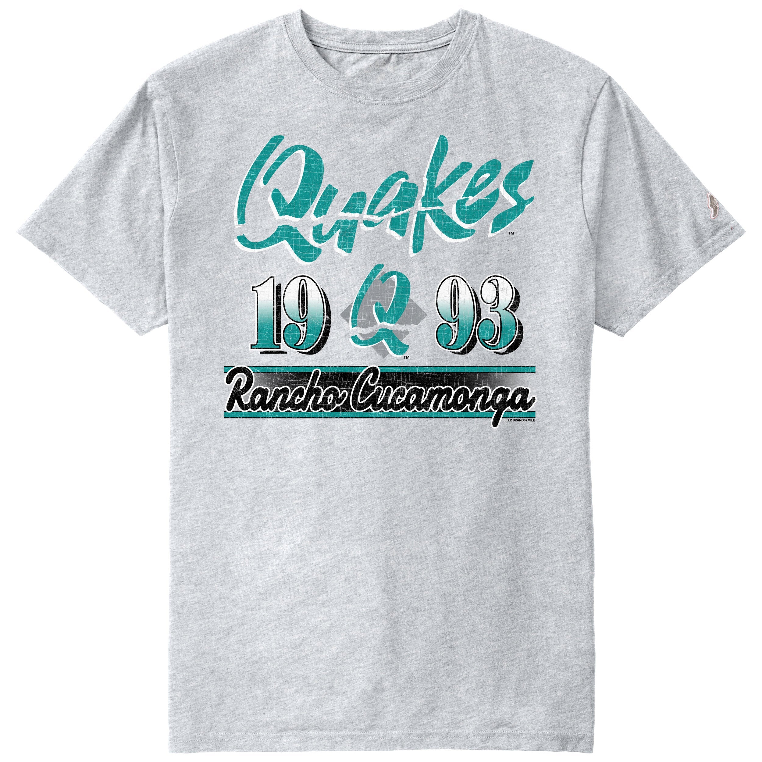 Rancho Cucamonga Quakes Tee-You Go Quakes