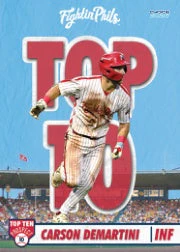Reading Fightin Phils 2026 Top Ten Prospect Card Set - Image 3
