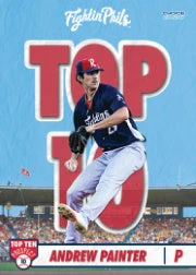 Reading Fightin Phils 2026 Top Ten Prospect Card Set - Image 4