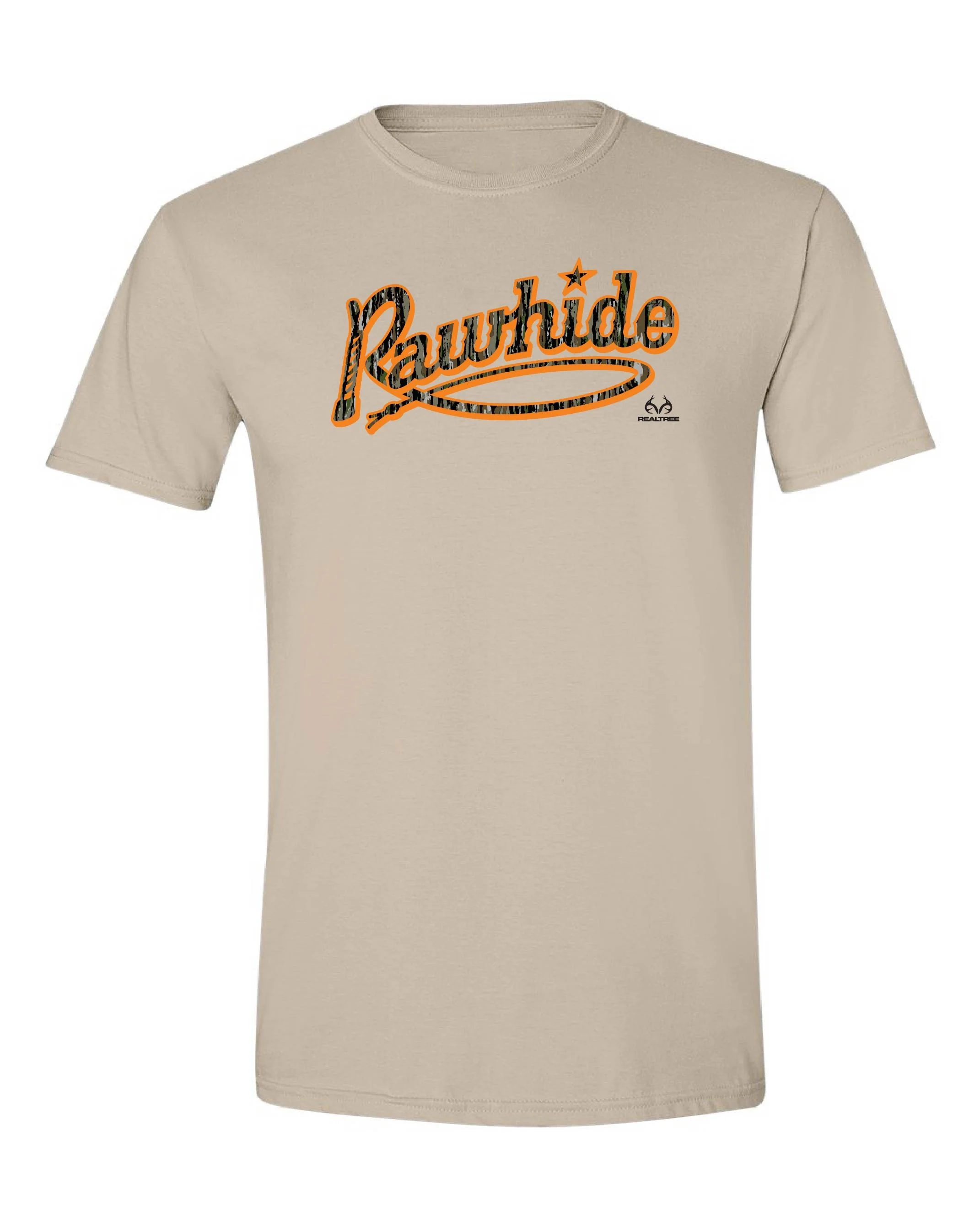Real Tree Rawhide Camouflage Sand Tee