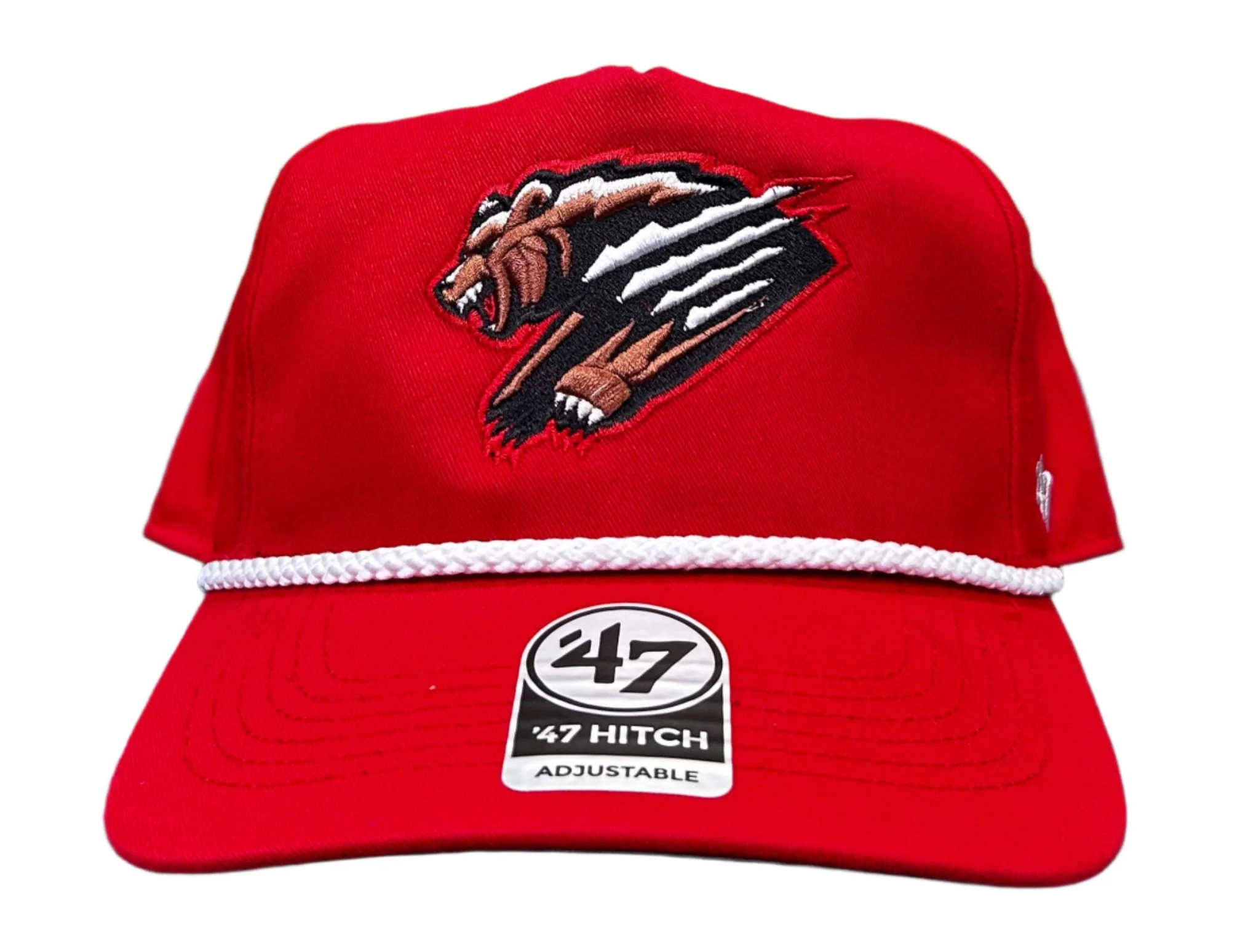 Fresno Grizzlies Red Primary Logo Golf Cap - Image 2