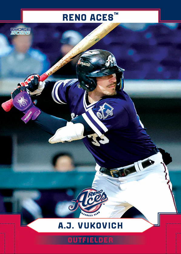 Reno Aces 2026 Player Team Card Set - Image 3