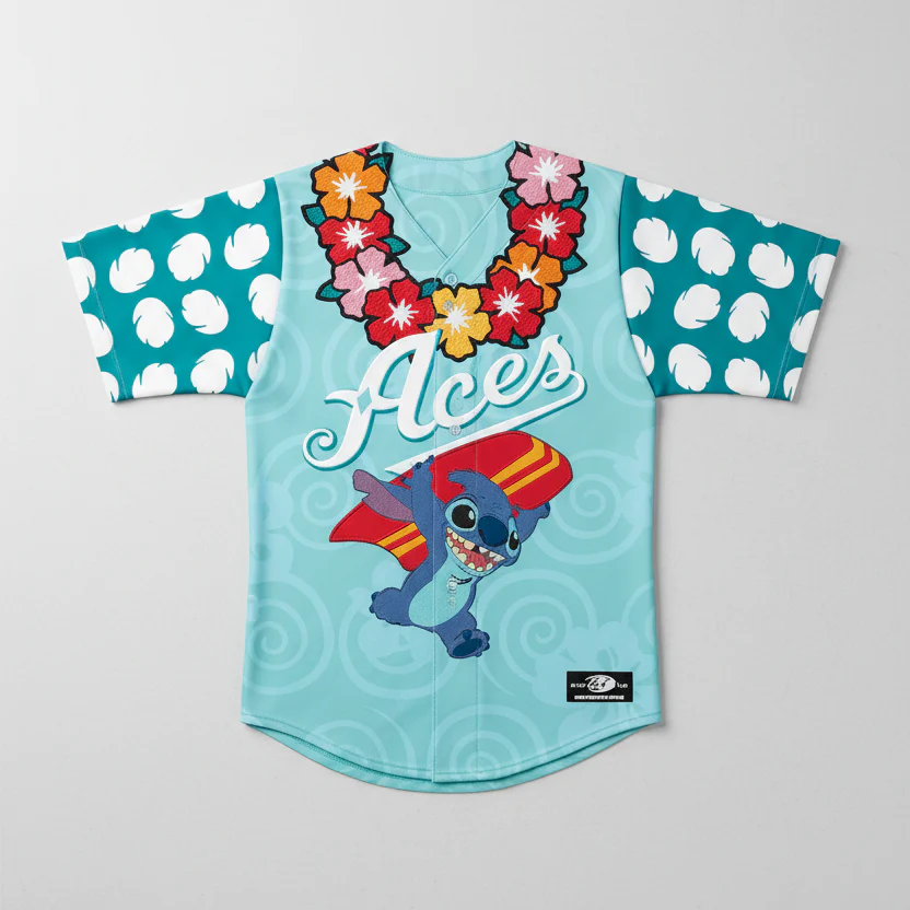 Reno Aces Lilo N Stitch Theme Night Adult Lay Jersey