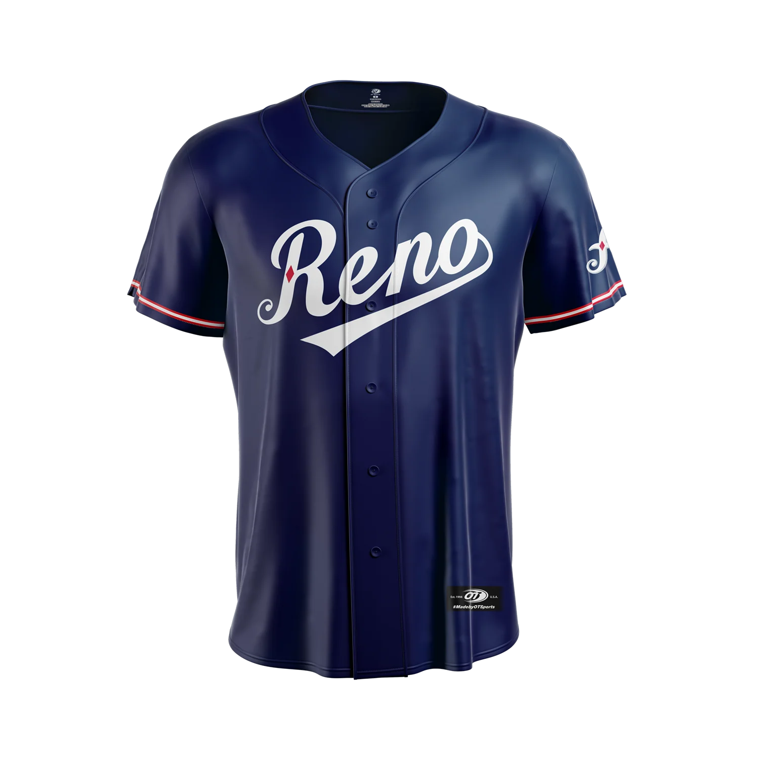 Reno Aces OT Sports Reno Navy Replica Jersey