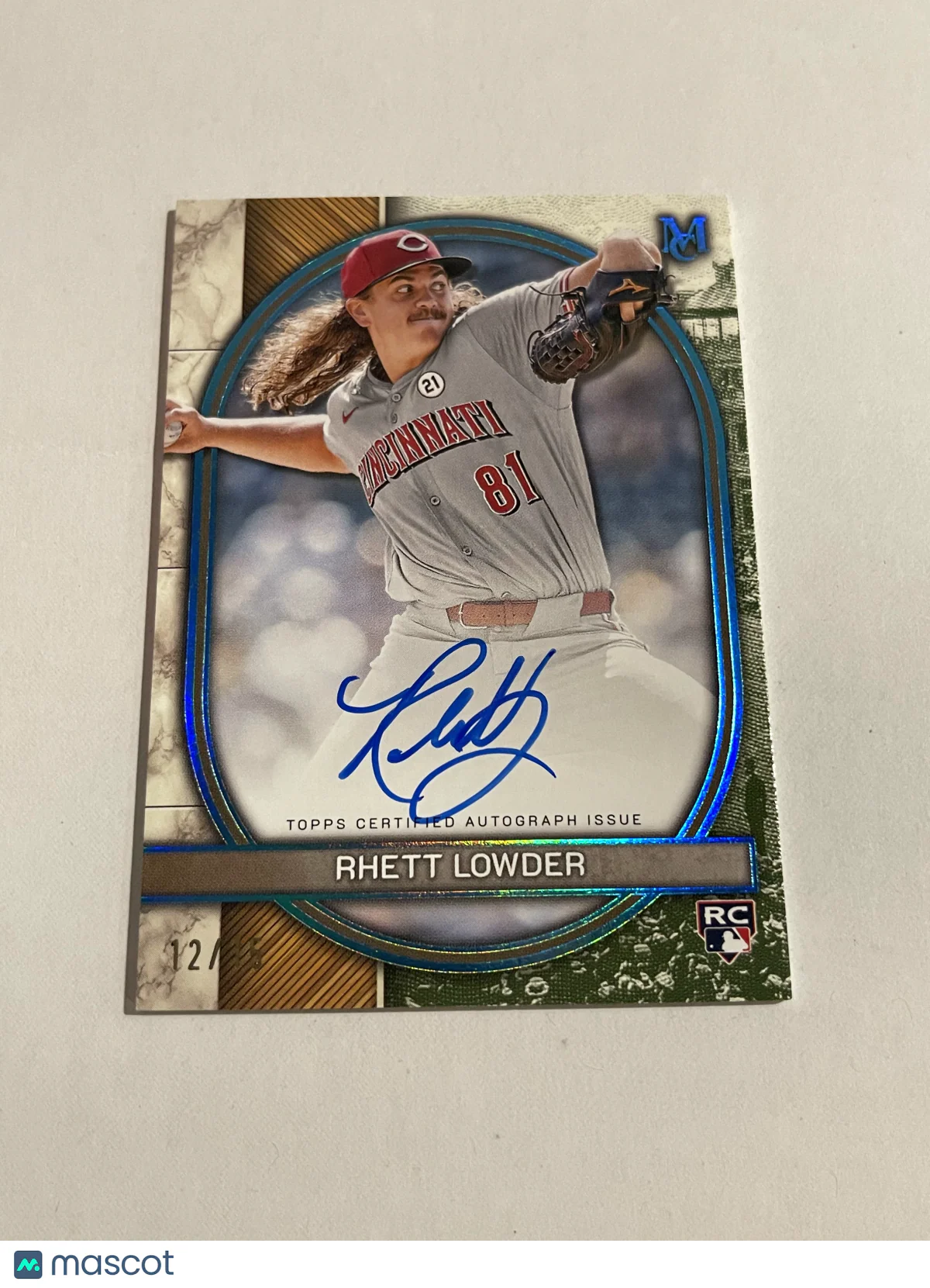 Rhett Lowder 2025 Topps Museum Collection #AA-RL