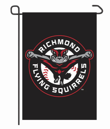 Richmond Flying Squirrels 2-Sided Garden Flag