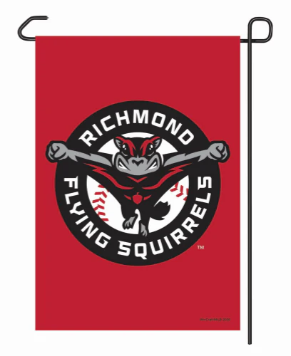 Richmond Flying Squirrels 2-Sided Garden Flag - Image 2