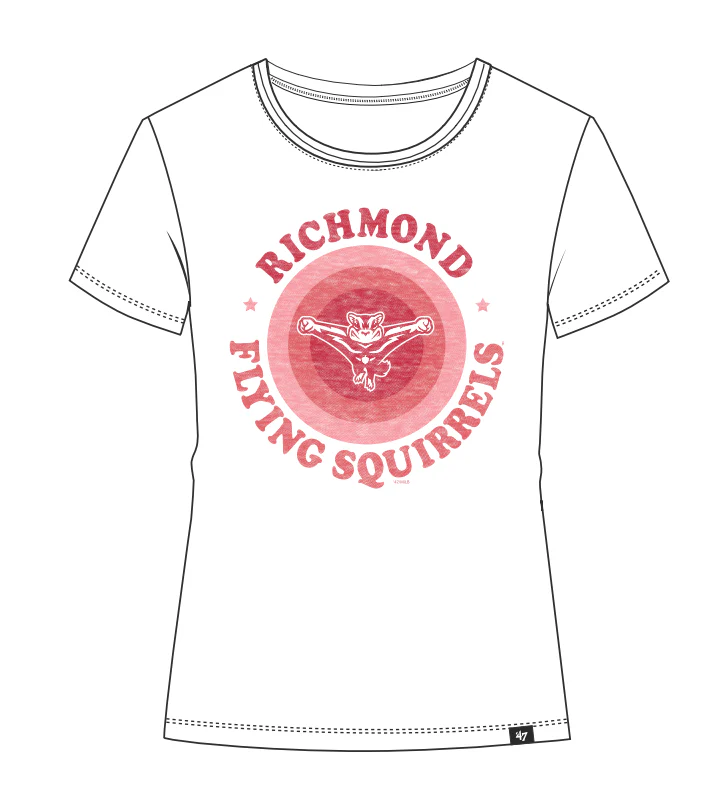 Richmond Flying Squirrels '47 Women's Nova Frankie Tee - Image 3