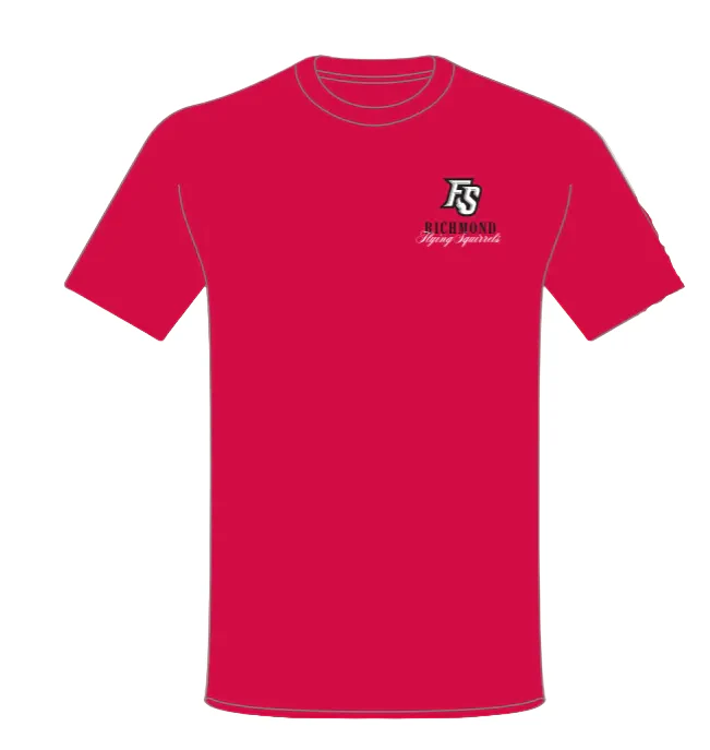 Richmond Flying Squirrels Baseballism Oversize Print Tee