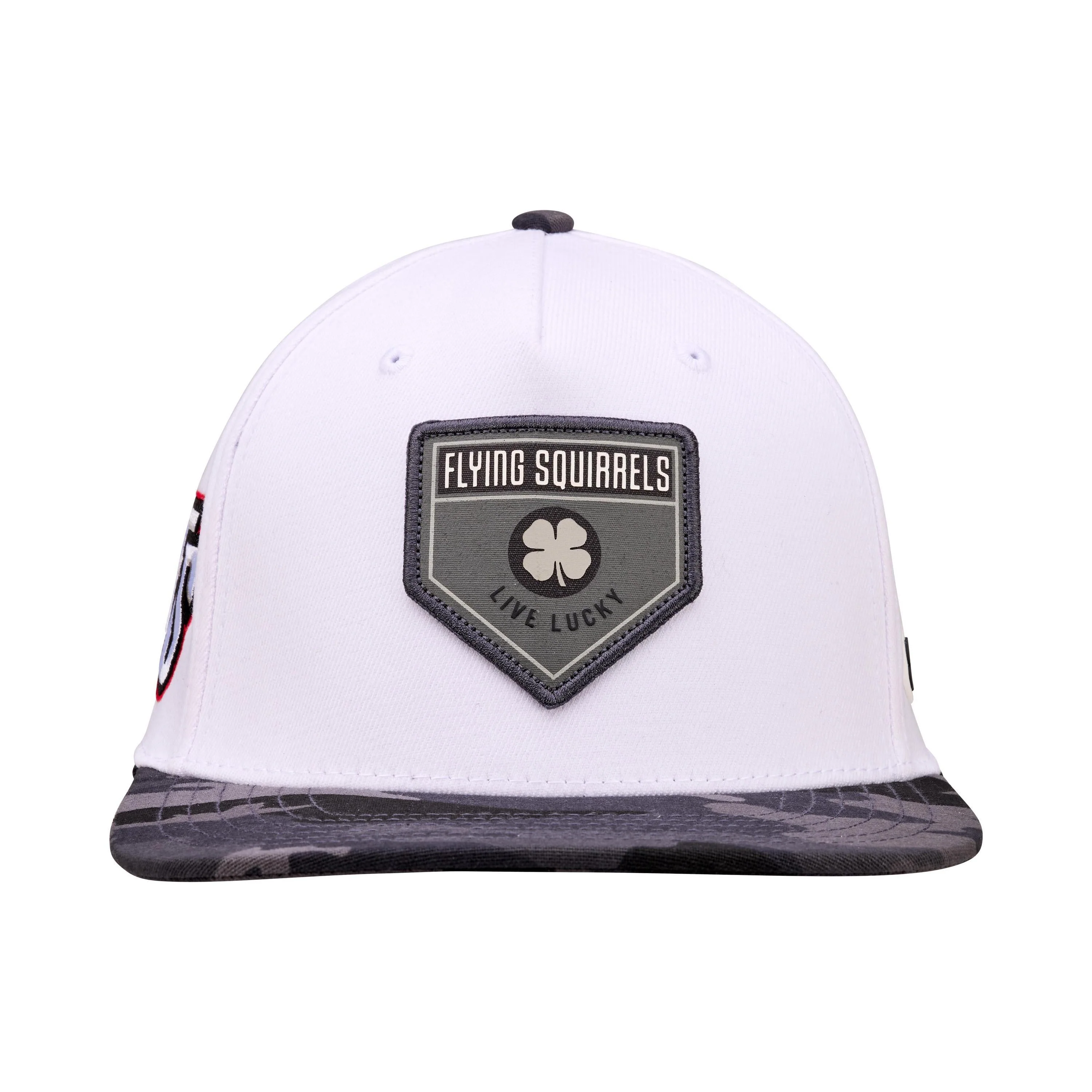 Richmond Flying Squirrels Black Clover At The Plate Snapback - Image 2
