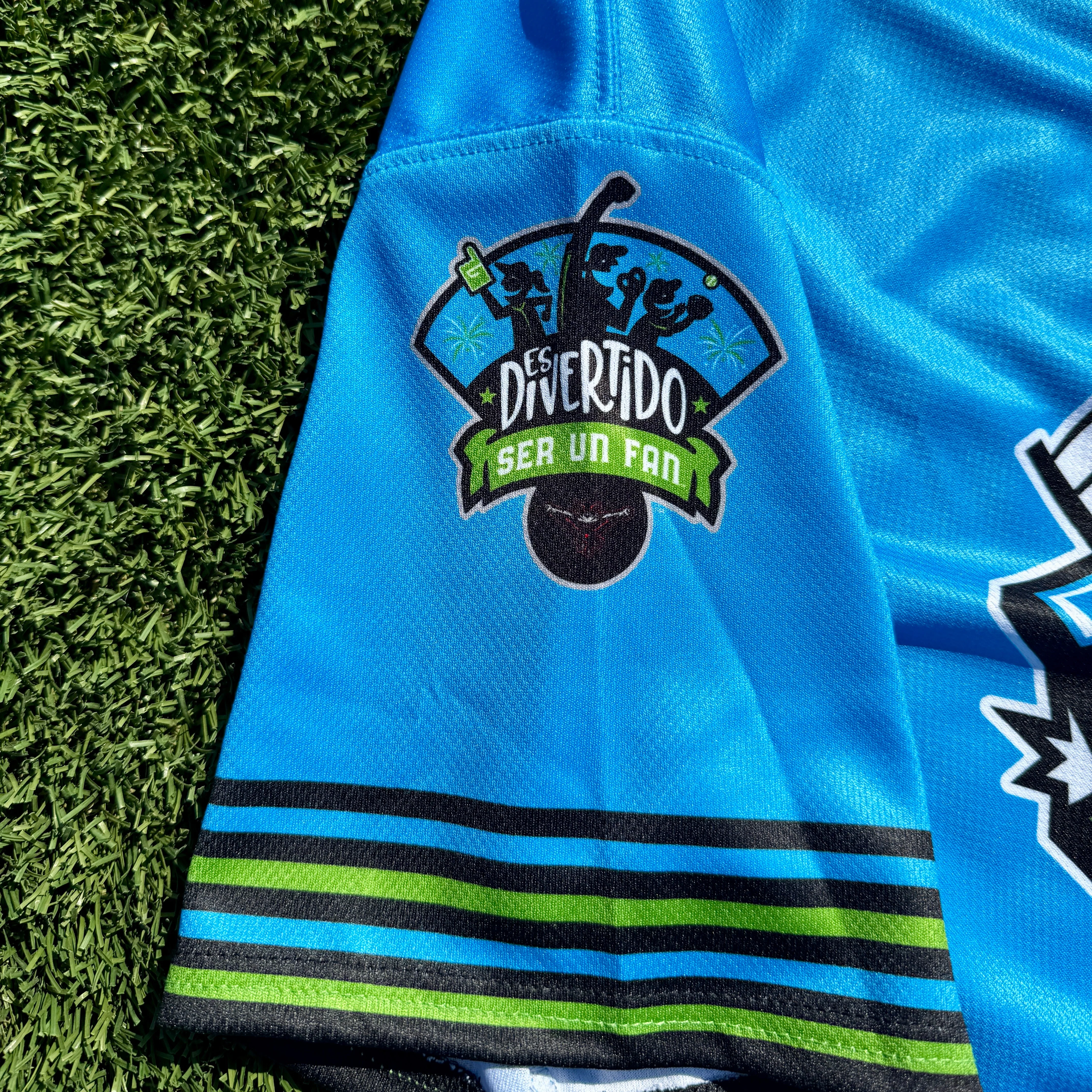 Richmond Flying Squirrels Evoshield Youth Ardillas Voladoras Alt. Replica Jersey - Image 2