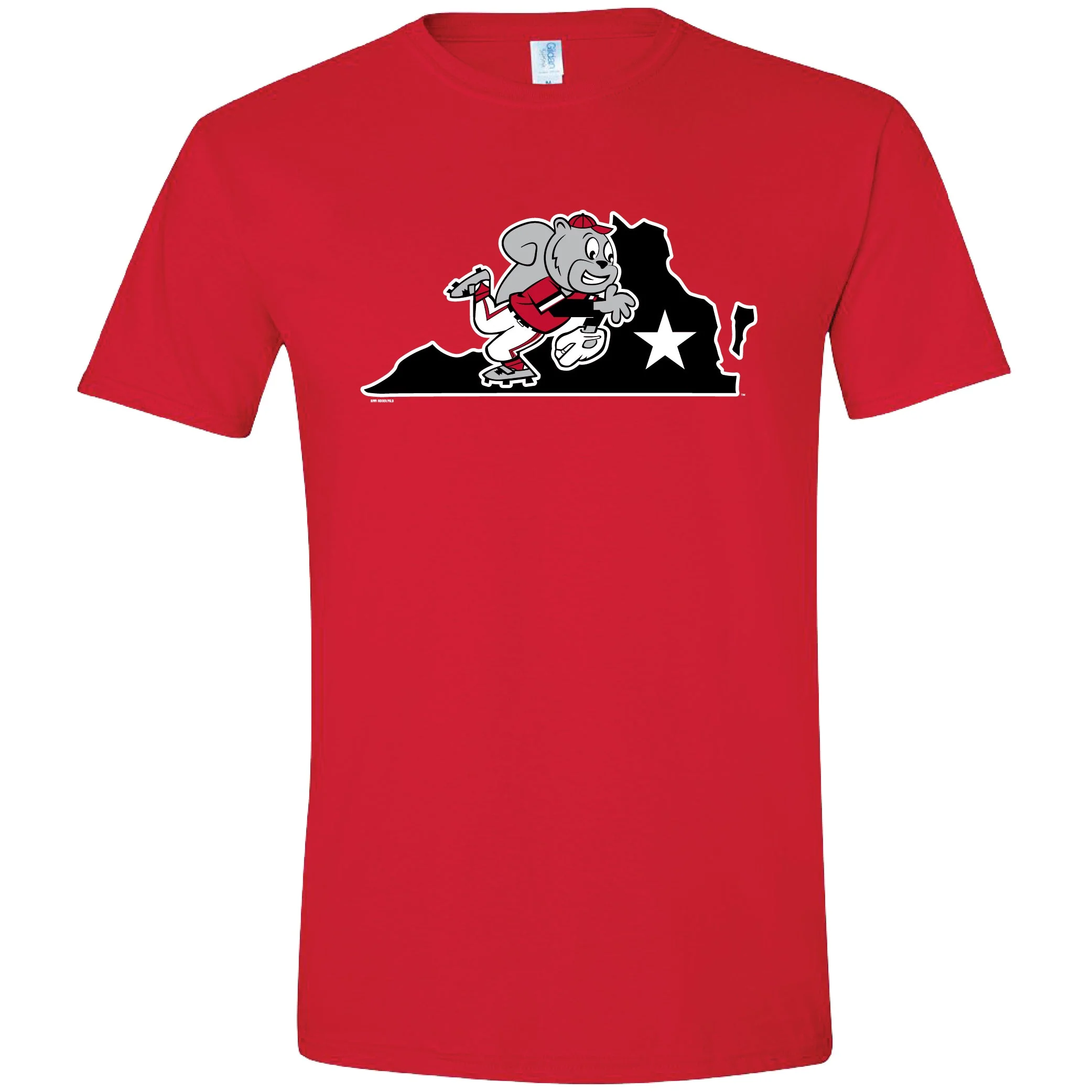 Richmond Flying Squirrels Fauxback Squirrel Tee