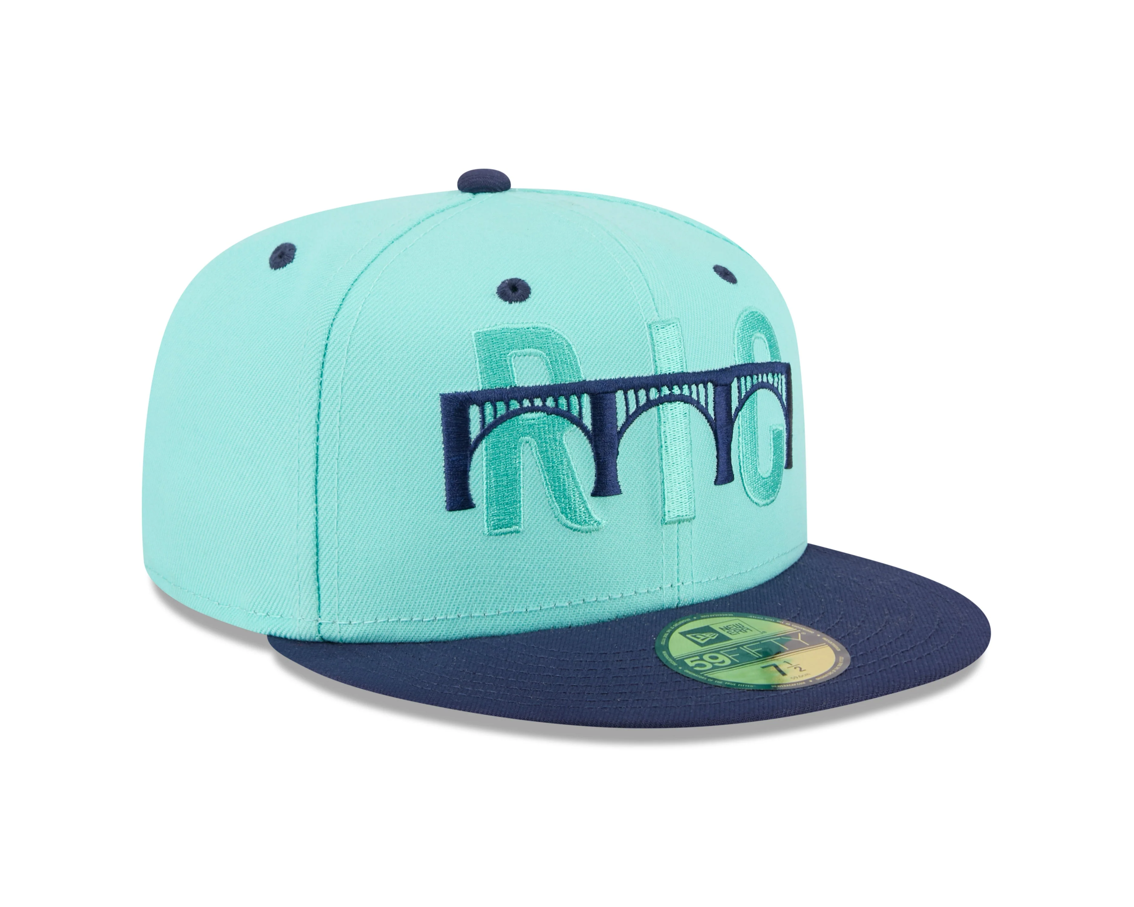 Richmond Flying Squirrels New Era River City 59Fifty On-Field Cap - Image 2