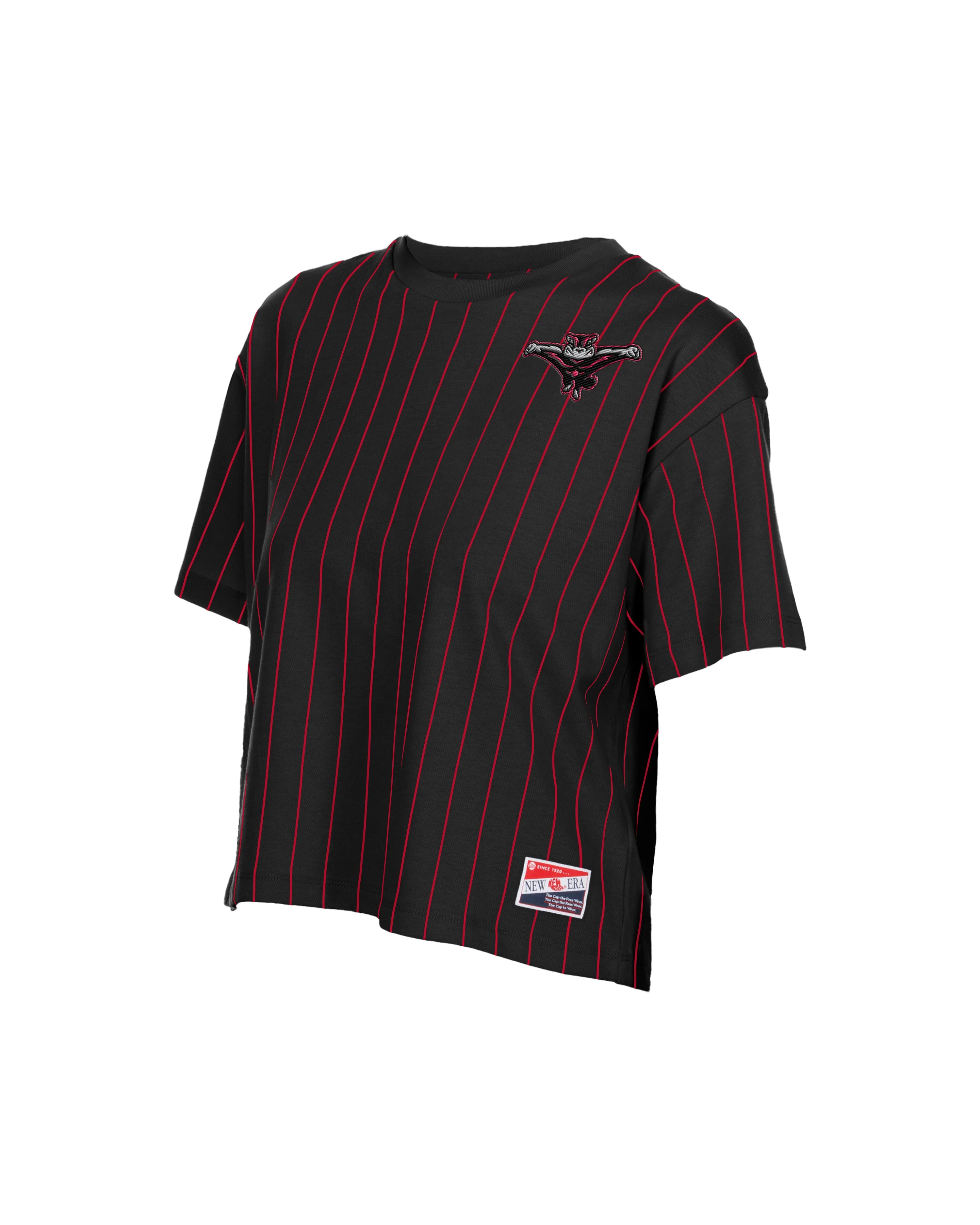 Richmond Flying Squirrels New Era Women's Pinstripe Tee