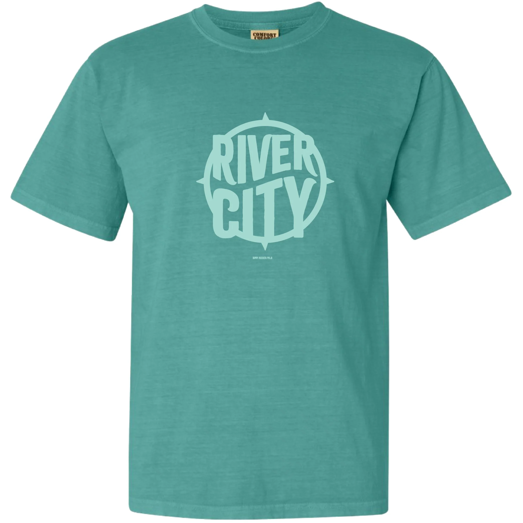 Richmond Flying Squirrels Represent River City Comfort Colors Tee