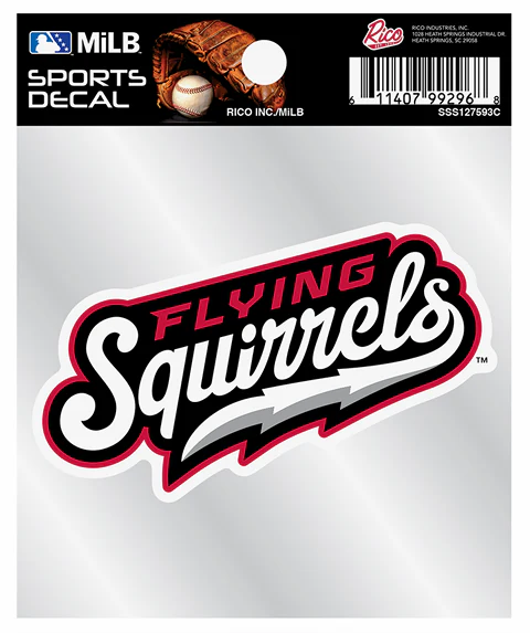 Richmond Flying Squirrels RICO Sports Decals - Image 7