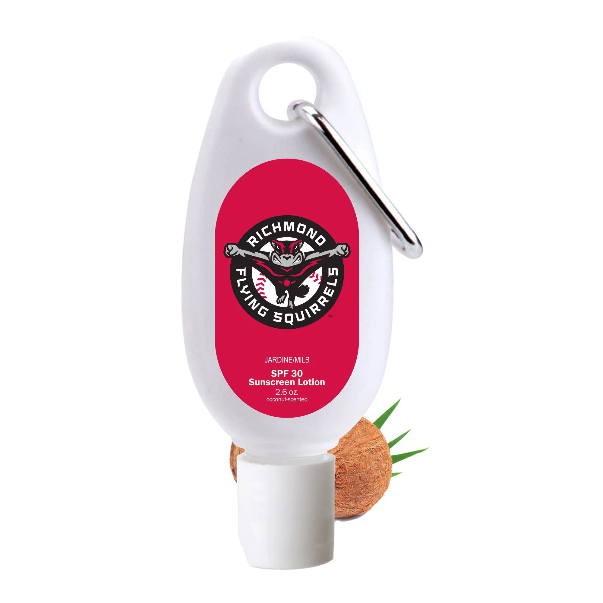 Richmond Flying Squirrels Sunscreen Bottle