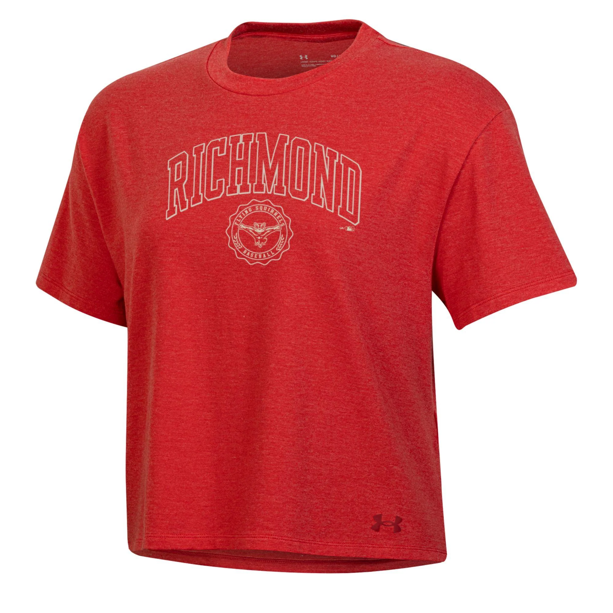 Richmond Flying Squirrels UA Women's All Day Puff Scallop Circle Tee
