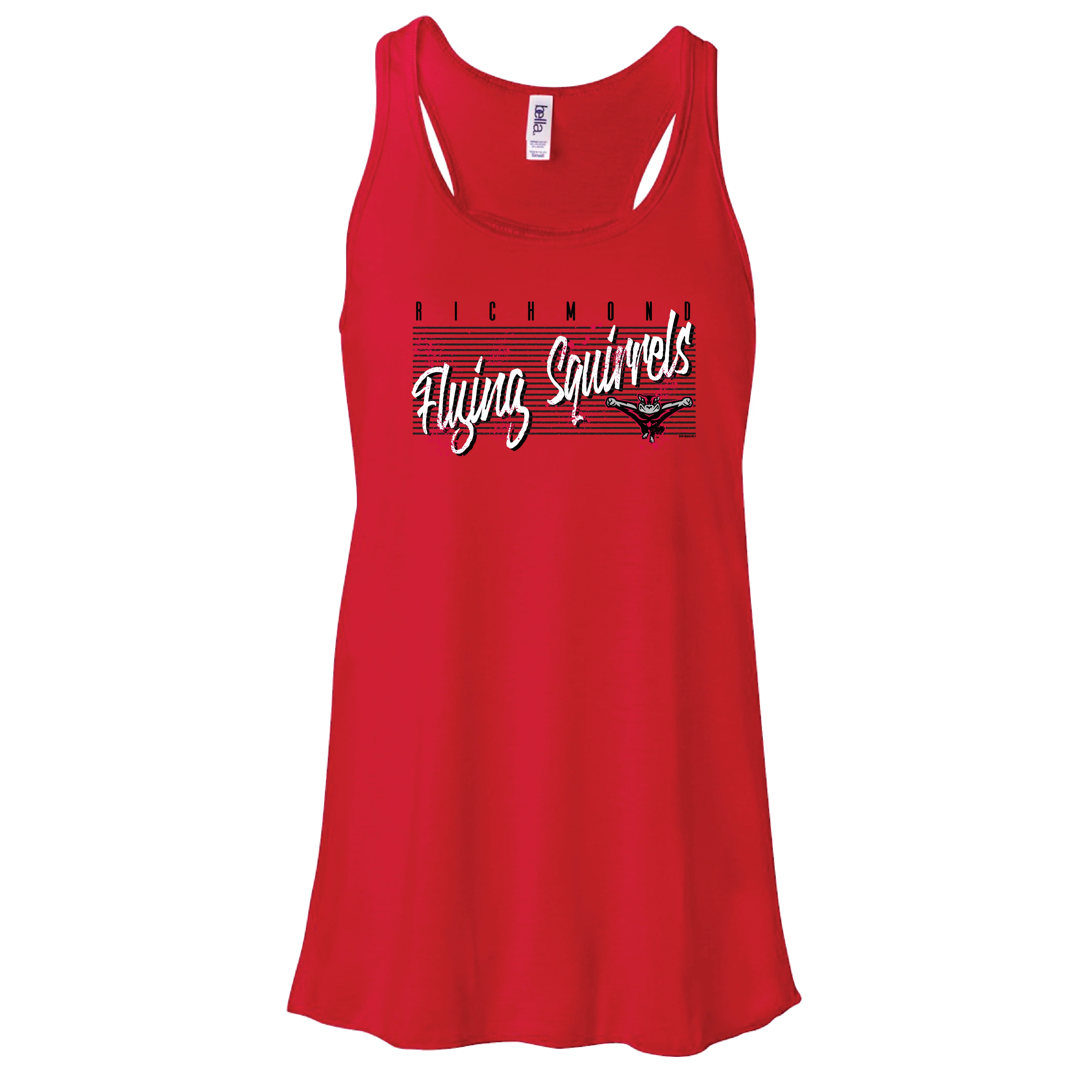 Richmond Flying Squirrels Women's Flowy Racerback Tank Top