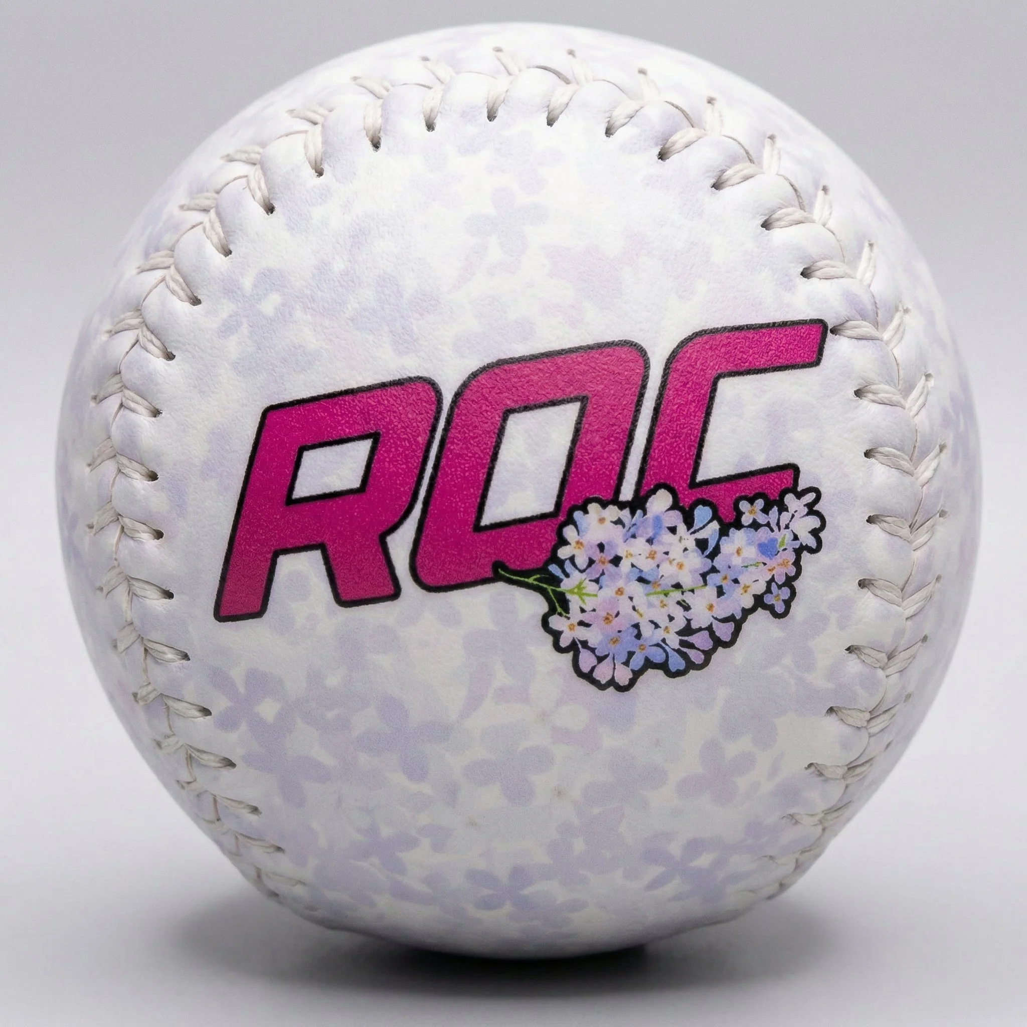ROC the Lilac Novelty Baseball