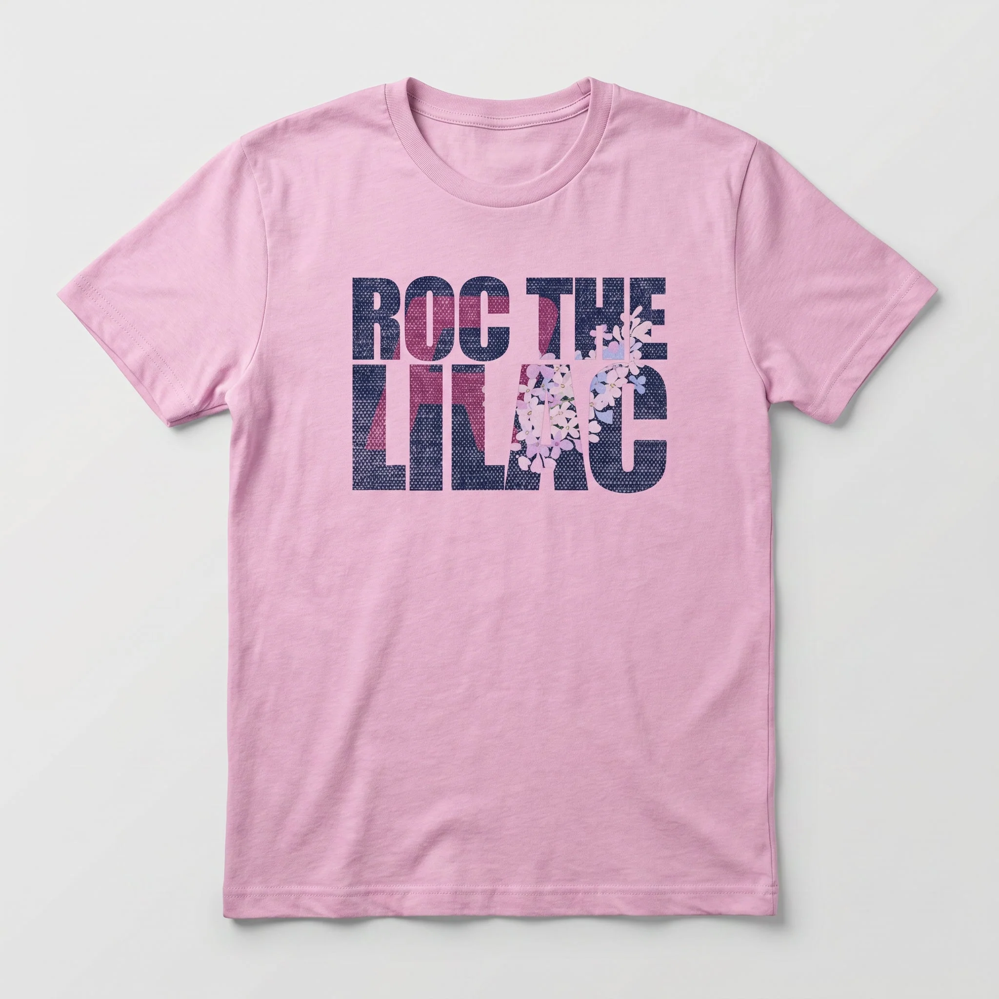 ROC the Lilac Pink Graphic Tee