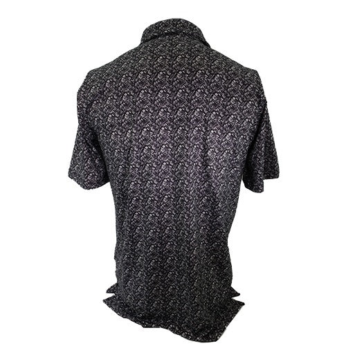 Rocket City Trash Pandas Antigua Black & White Lianthus Polo - Image 2