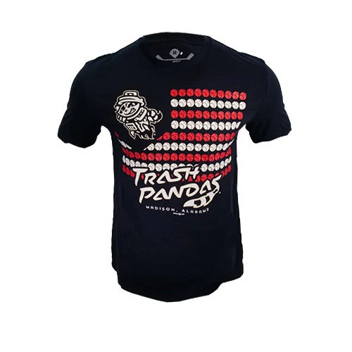 Rocket City Trash Pandas Ball Flag T-Shirt