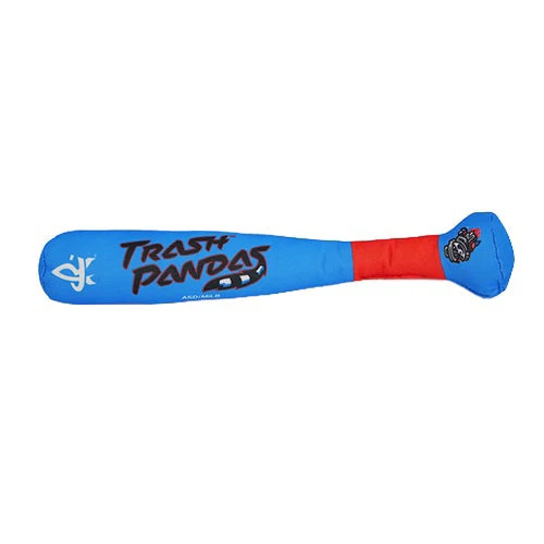 Rocket City Trash Pandas Baseball Bat Plush Toy