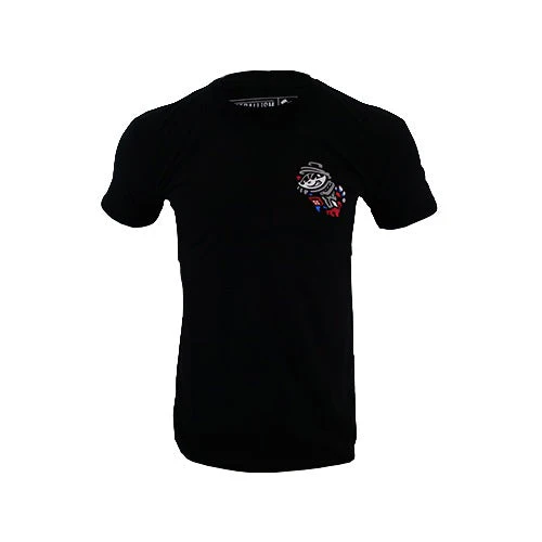 Rocket City Trash Pandas Baseballism Black Stadium T-shirt