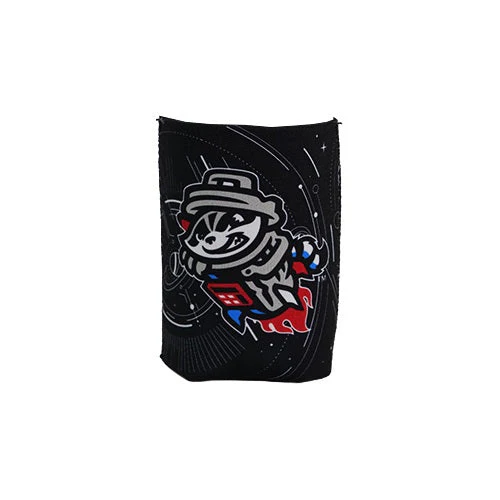 Rocket City Trash Pandas Black Primary Space Koozie