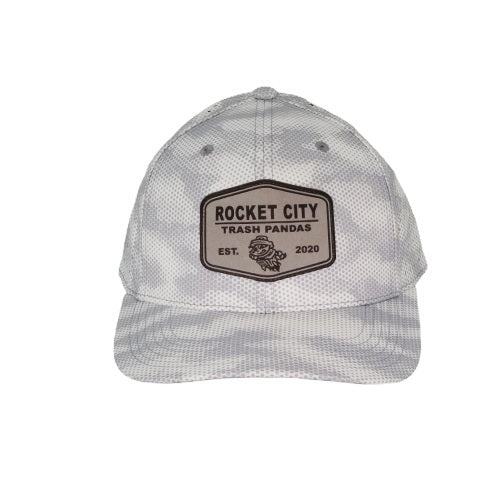 Rocket City Trash Pandas Grey Camo Cap