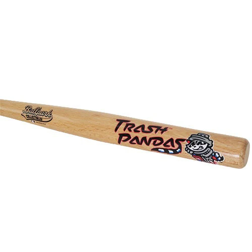 Rocket City Trash Pandas Natural Mini Bat - Image 2