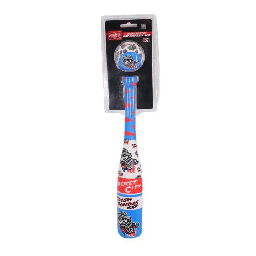 Rocket City Trash Pandas Rally Up Mini Softee Bat & Ball Set