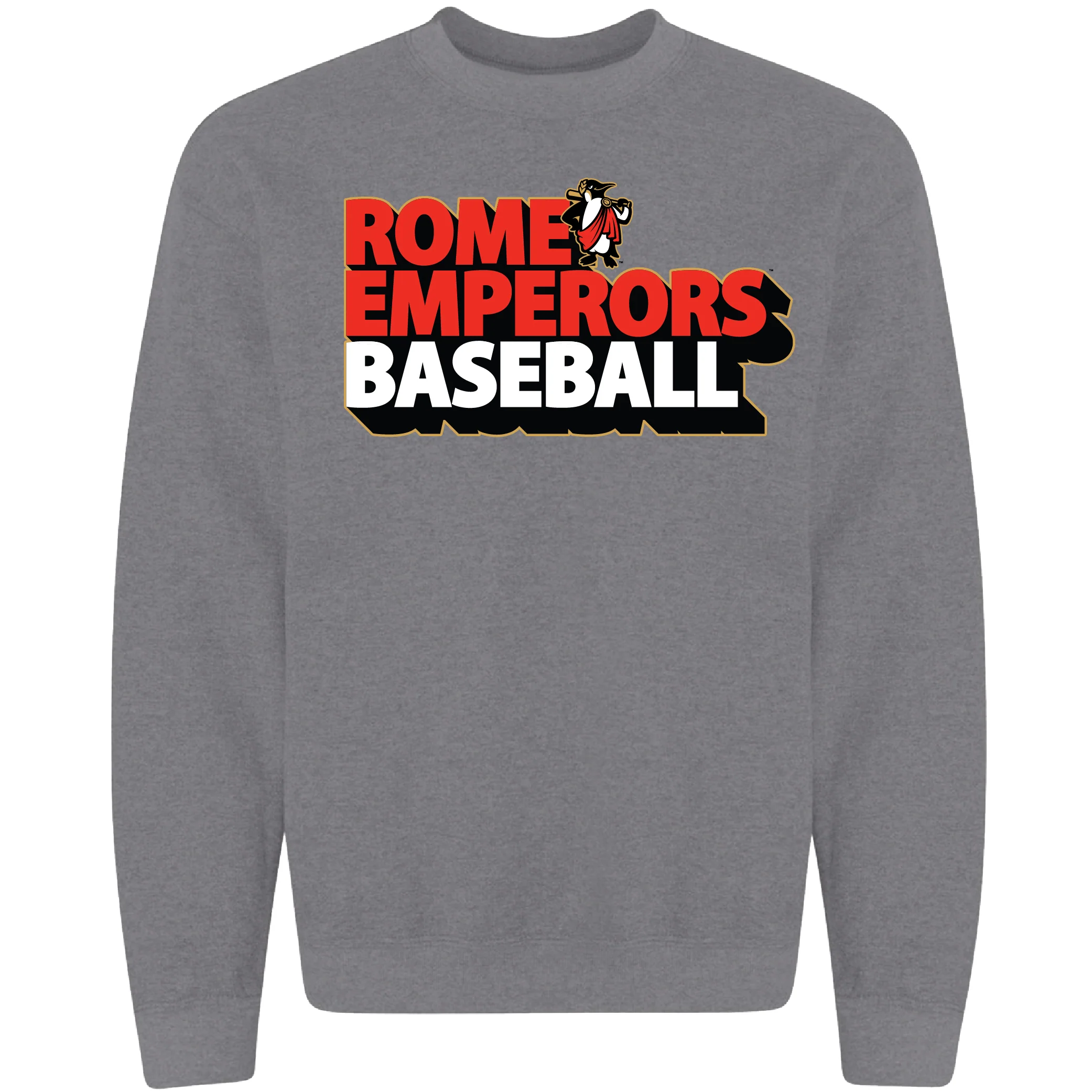 Rome Emperors Graphite Heather Crewneck