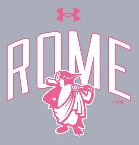 Rome Emperors Youth Girls Short Sleeve Tech Grey Tee - Image 2