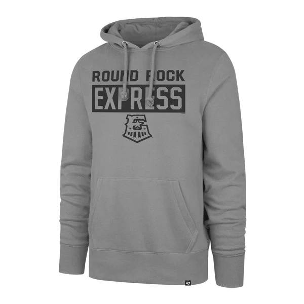 Round Rock Express '47 Apparel Wolf Grey Framework Headline Hoodie